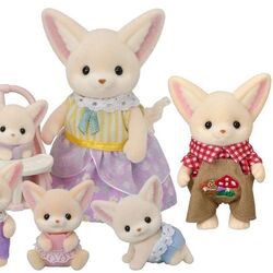 Calico critters fox family hot sale