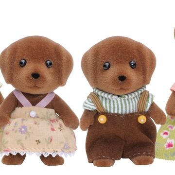 sylvanian families chocolate labrador
