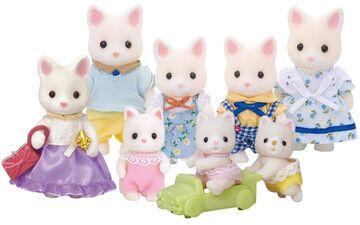 Sylvanian families silk cat baby sale