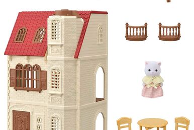 Sylvanian families red roof grand mansion sales