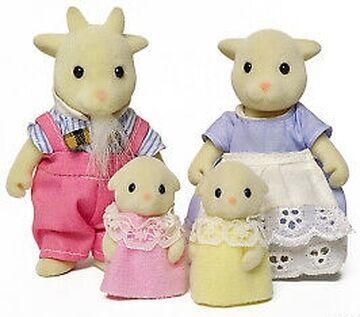 Calico critters goat family clearance