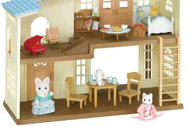 Deluxe House on the Hill Sylvanian Families Wiki Fandom