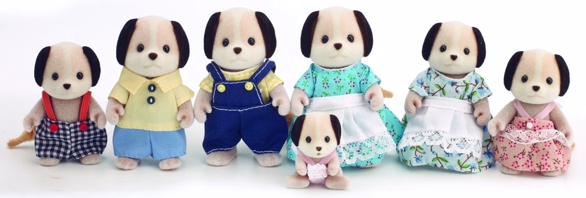 Calico critters store beagle family