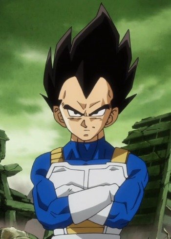 Ultra Ego Vegeta - God of Destruction transformation 3