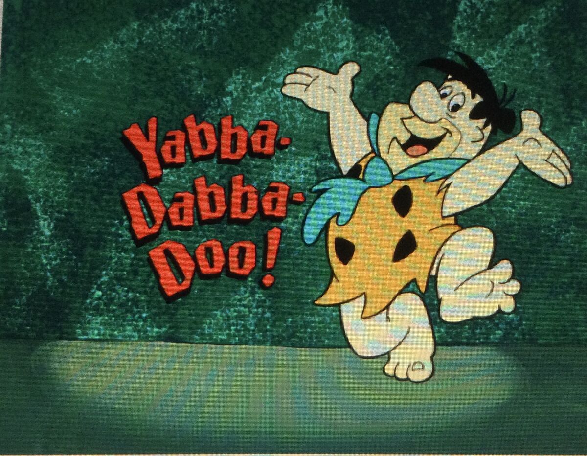 Yabba-Dabba-Doo Synonyms | Synonyms & Antonyms Wiki | Fandom