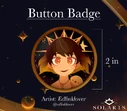 Button Badge, illust; Edlinklover
