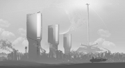 Tone Chroma Cityscape illustration