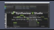 Synthesizer V Studio Export Your Project to WAV Files