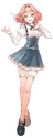 Hibiki Koto w/o mic and jacket illust; Nou