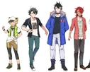 Height comparison with the other VirVox Project characters