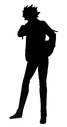Silhouette of Takuto