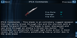 SFTOS IPCA Commando Screen