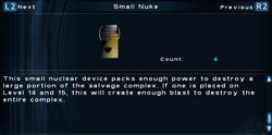 SFTOS Small Nuke Screen