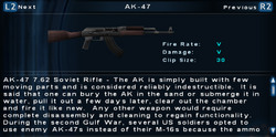 SFTOS AK-47 Screen