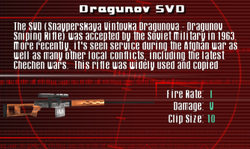 SFCO Dragunov SVD Screen