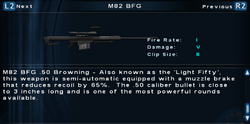 SFTOS M82 BFG Screen