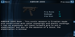 SFTOS ABRAM 2000 Screen