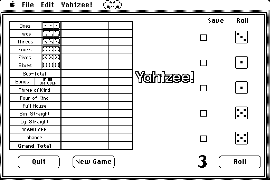 yahtzee games for mac
