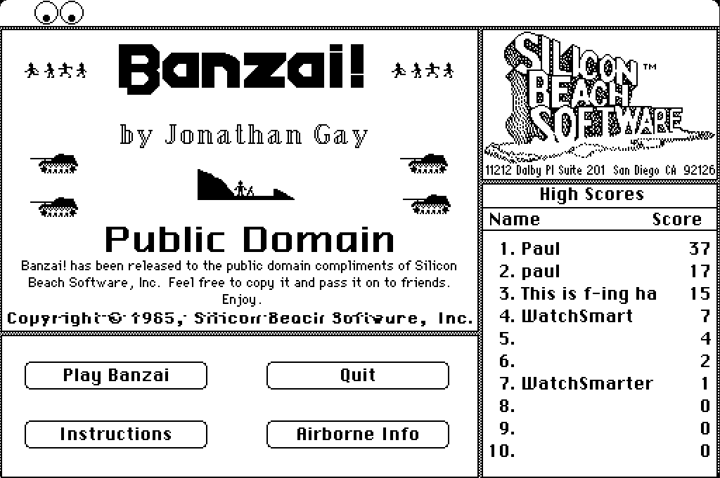 Banzai! Classic Mac Wiki Fandom