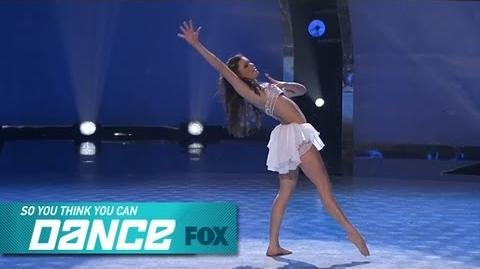 Hayley Top 8 Perform SO YOU THINK YOU CAN DANCE FOX BROADCASTING