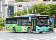 本线比亚迪K8转入平安大道