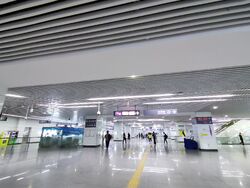 福田站L3站厅 L2 L3 L11