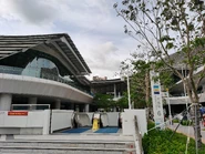 6号出入口地面指示