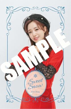 T-ARA ウンジョン Sweet Snow MUSIC CARD - メルカリ