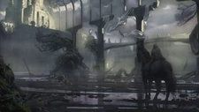 Concept art of a different take to Proto, from the remake.