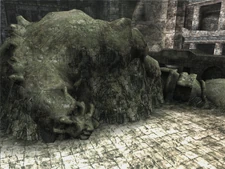 The 6th colossus' corpse.