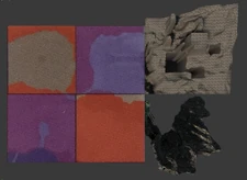 Mockup with the in-game I2 and I1 as well as the CG World map. H2 and I2 don't match.