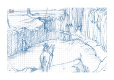 Development sketch of Leo's Cave. Year of creation: 2003~2004.