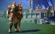 Human.jpg (1.3 MB) A male human and female human in-game around the coasts of Velika.