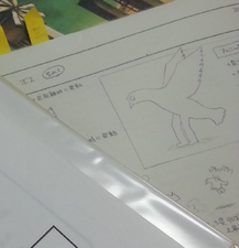 Glimpse at a battle plan of Phoenix posted on Nanako Ohmura's twitter.