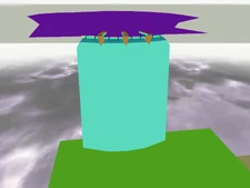 The 12th colossus' waterfall.