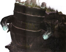 Image of the 12th colossus taken from the official artbook.