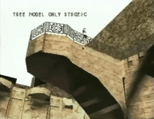 The top of the entrance area in the PS1 version.