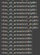 OhArenaTextures.png (8 KB) Various 'Arena' textures by environment artist Nanako Ohmura.