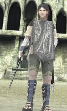 Wander wearing the Cloak of Force.