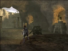 The 11th colossus in its cave.