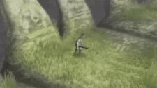 Footage of Wander on top of an early 9th colossus.