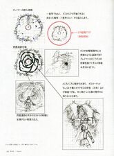 Concept art of the former arena of the 16th Colossus from the artbook. Note the labyrinth-like tunnels.