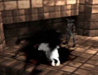 An Ushi switching with an Oni.