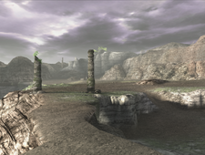 DirgeBridgeE3.png (1.95 MB) E3 Demo bridge, next to Western Cape, with pillars not seen in any other version.