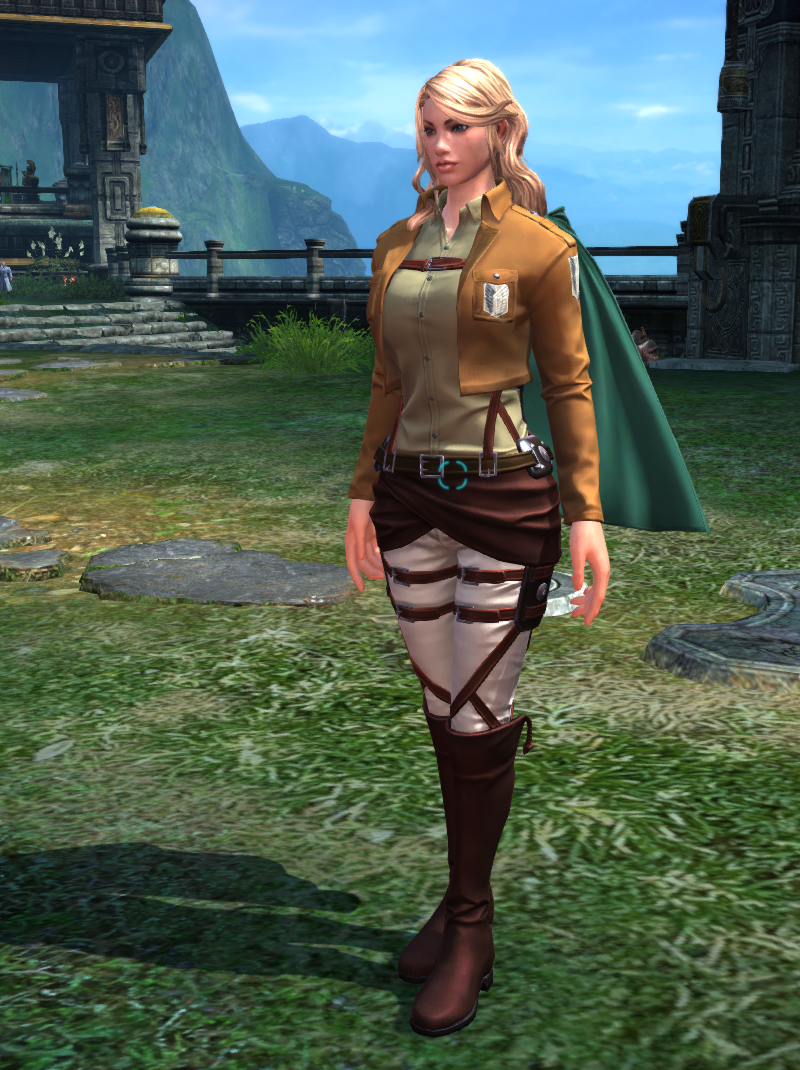 Attack on hot sale titan scout uniform
