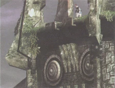 The top of Spider's head.