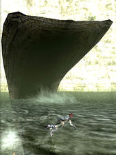 The 7th colossus' tail.