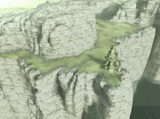 The cliffside path of D7.