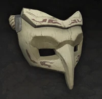 The PS4 design of the mask.