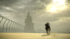 SHADOW OF THE COLOSSUS 20180711131253.jpg (546 KB) View of the Shrine from within the under-bridge desert.